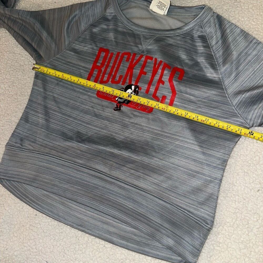 J. America Women’s Gray OSU Graphic Crewneck Sweatshirt XXL NWT - Picture 9 of 12